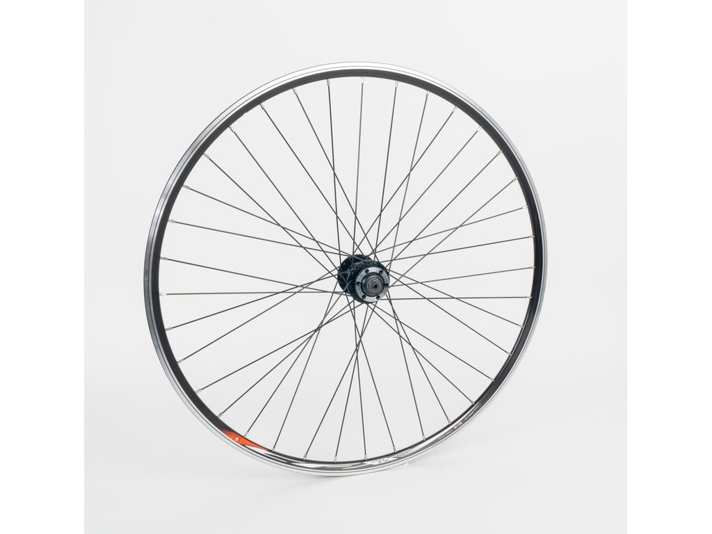Connect City/MTB Forhjul - 700C - QR nav - Mach1 CFX fælg - Disc - Sort