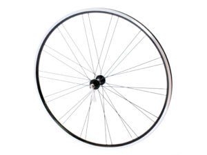 Connect racer forhjul - 700c - Ryde Flyer fælg - Sort/sølv
