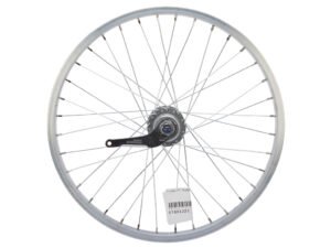Contec 20" baghjul - Aluminiumsfælg - 19-406 - Shimano Nexus 3 gear - Sølv