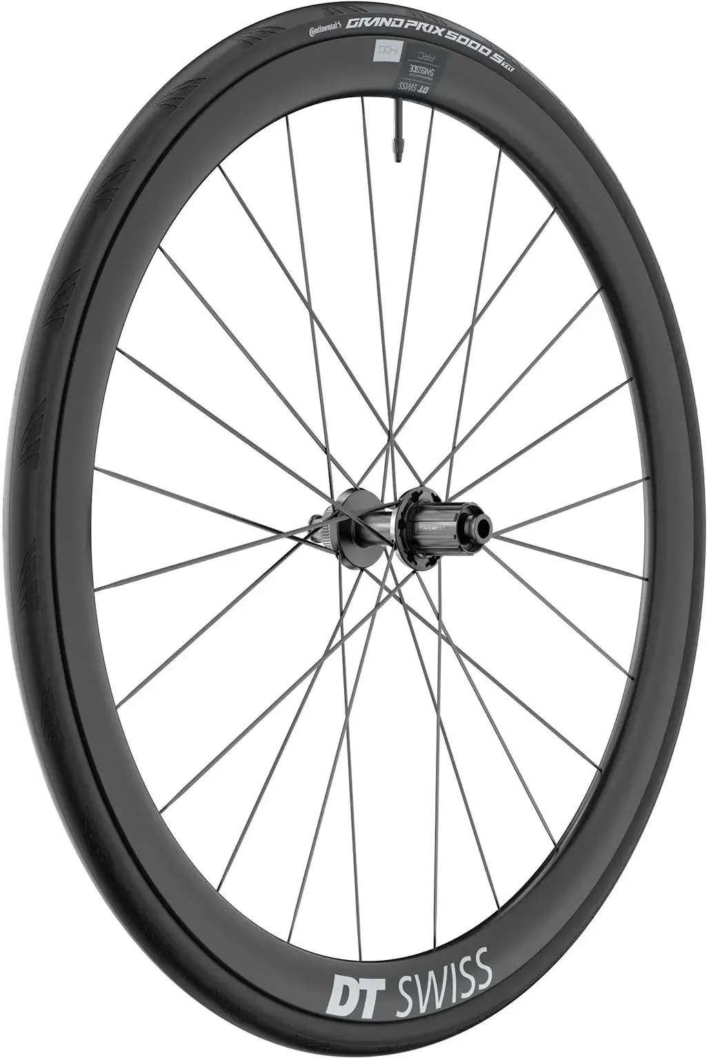 DT Swiss Wheel ARC 1400 Dicut 38 (Inkl. Dæk & Slange) 700c Rear - Shimano/SRAM