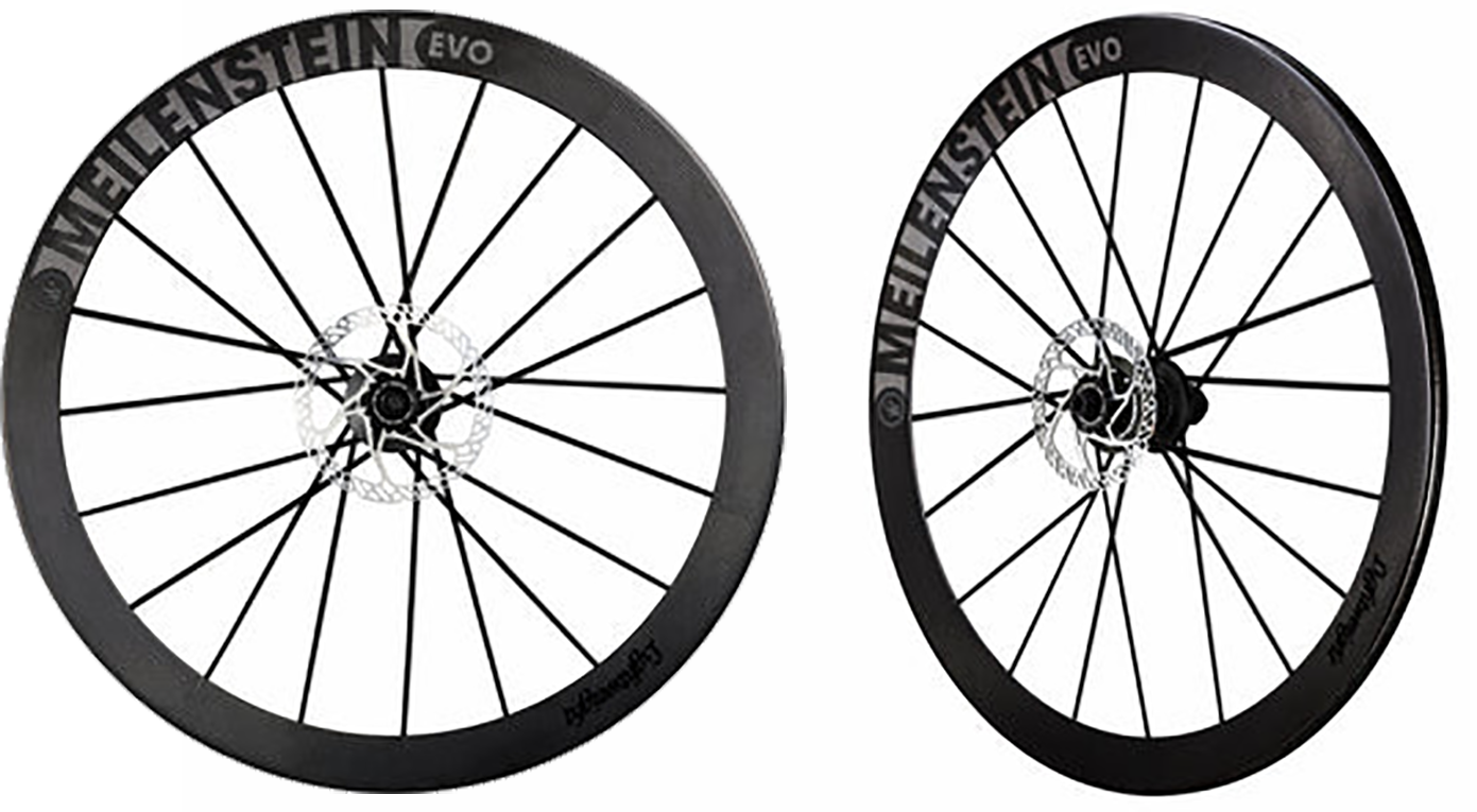 Lightweight Wheelset MEILENSTEIN24 EVO D | 20/20 | Sh 11 - Clincher/ Tubeless Disc (Udstillingsmodel)