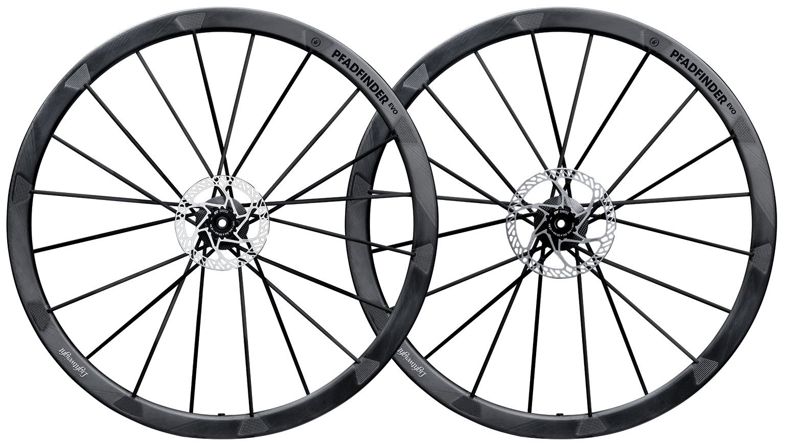 Lightweight Wheelset PFADFINDER EVO D | 20/20 | SH/SR 11 - Clincher/ Tubeless Disc