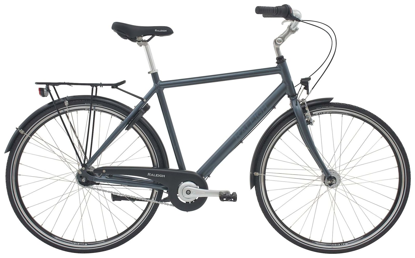 Raleigh Shopping Alu Herre 7g 2025 - Mat Grå Blå