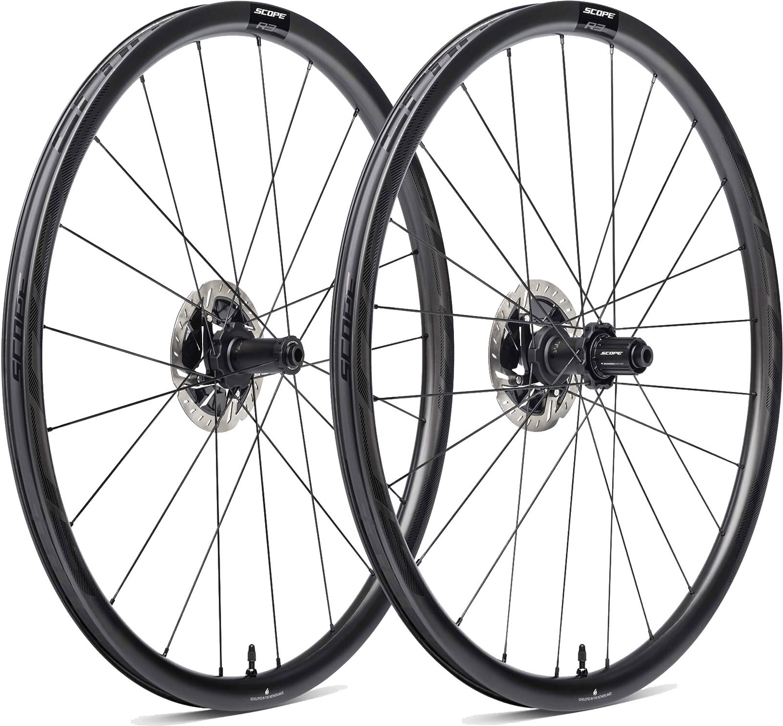 Scope R3. A Disc Carbon Hjulsæt
