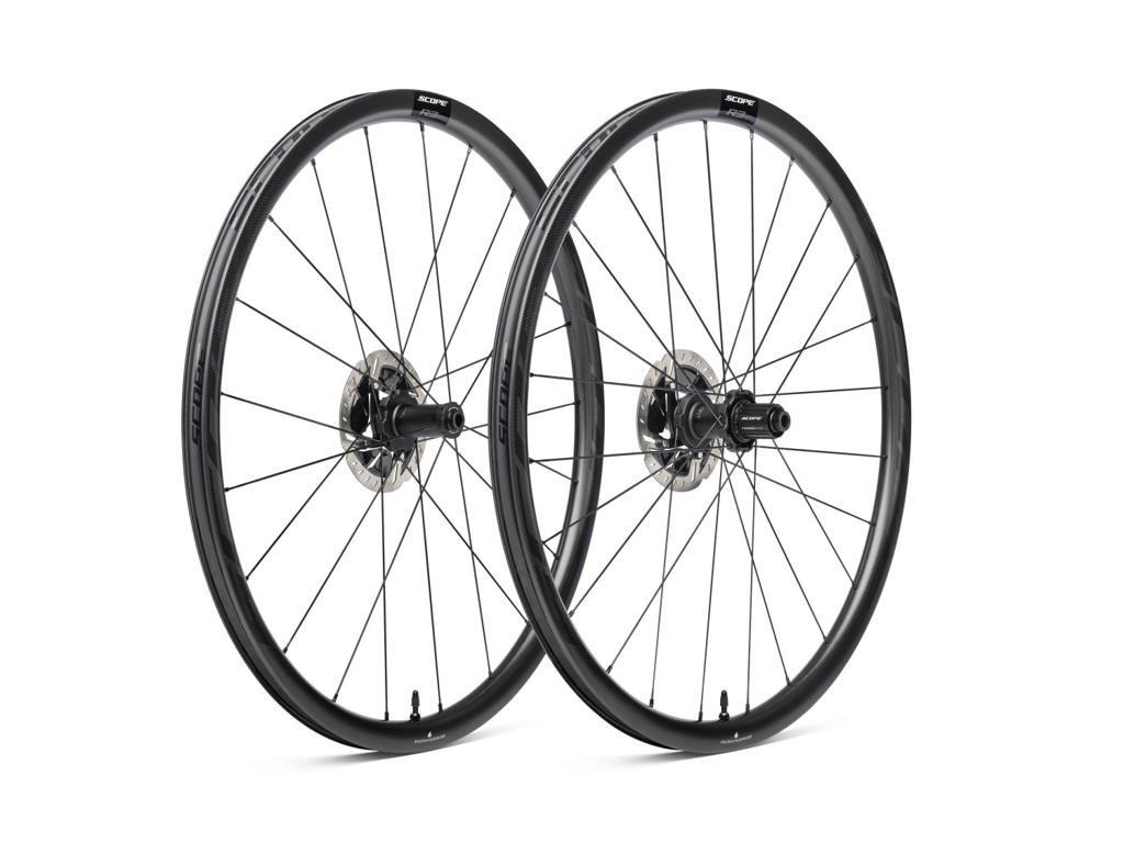 Scope R3.A Disc - Hjulsæt Carbon 700c All Road Race - 30mm profil - Shimano HG 10/11 gear