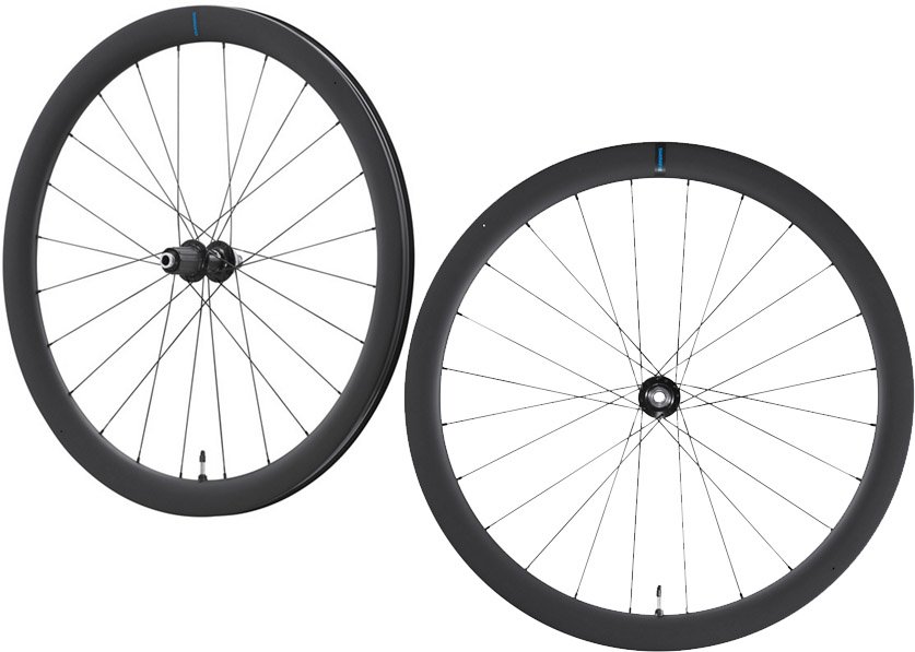 Shimano 105 C46 Carbon Disc Tubeless - Rear/Front Hjulsæt