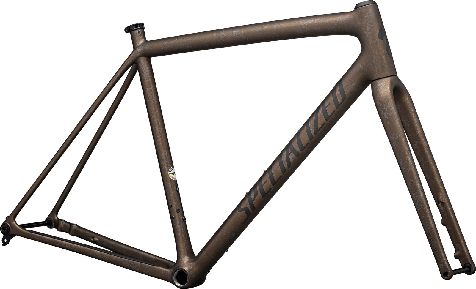 Specialized - Crux 10r Rammekit - Burnt Gold Metallic / Black Pearl - 52 cm