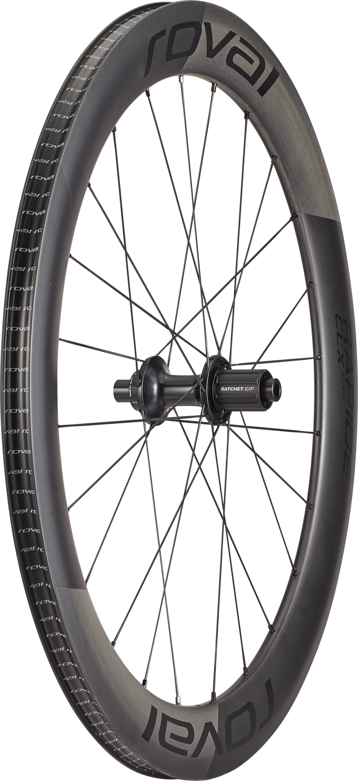 Specialized Roval Rapide CLX II Baghjul - Satin Carbon/Gloss Black