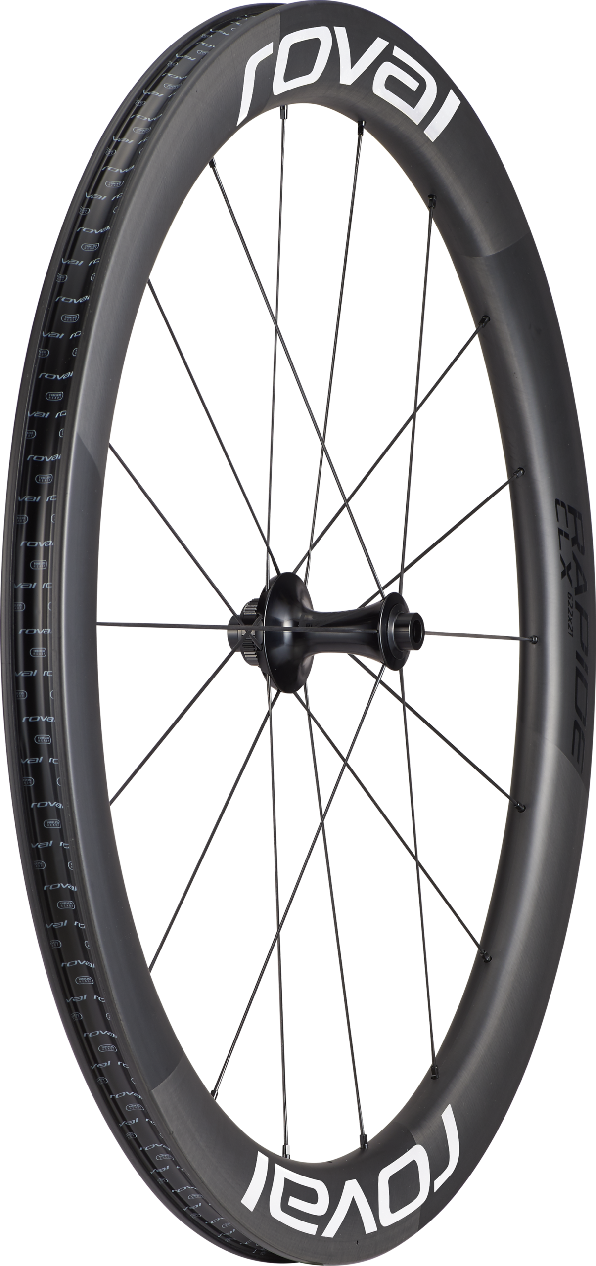 Specialized Roval Rapide CLX II Forhjul - Satin Carbon/Gloss White