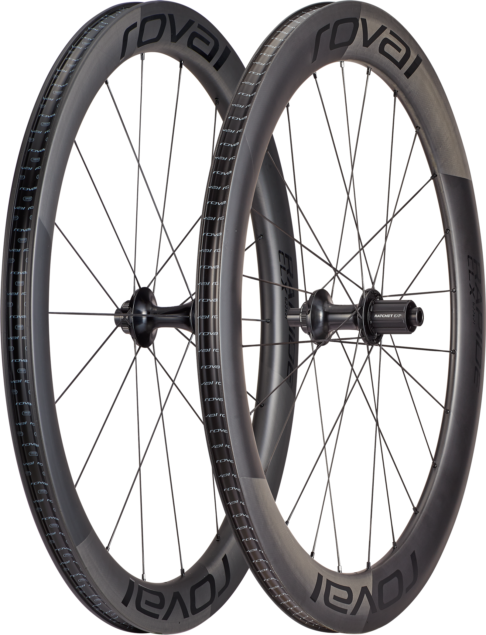 Specialized Roval Rapide CLX II Hjulsæt - Satin Carbon/Gloss Black