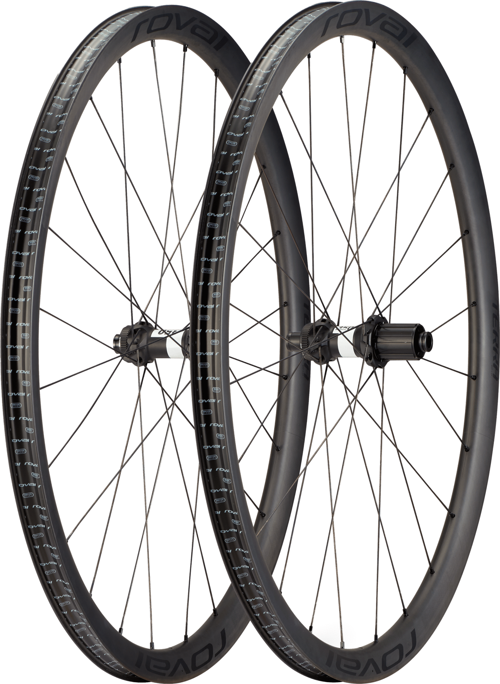 Specialized Roval Terra CL Wheelset (Hjulsæt) - Satin Carbon / Satin Black