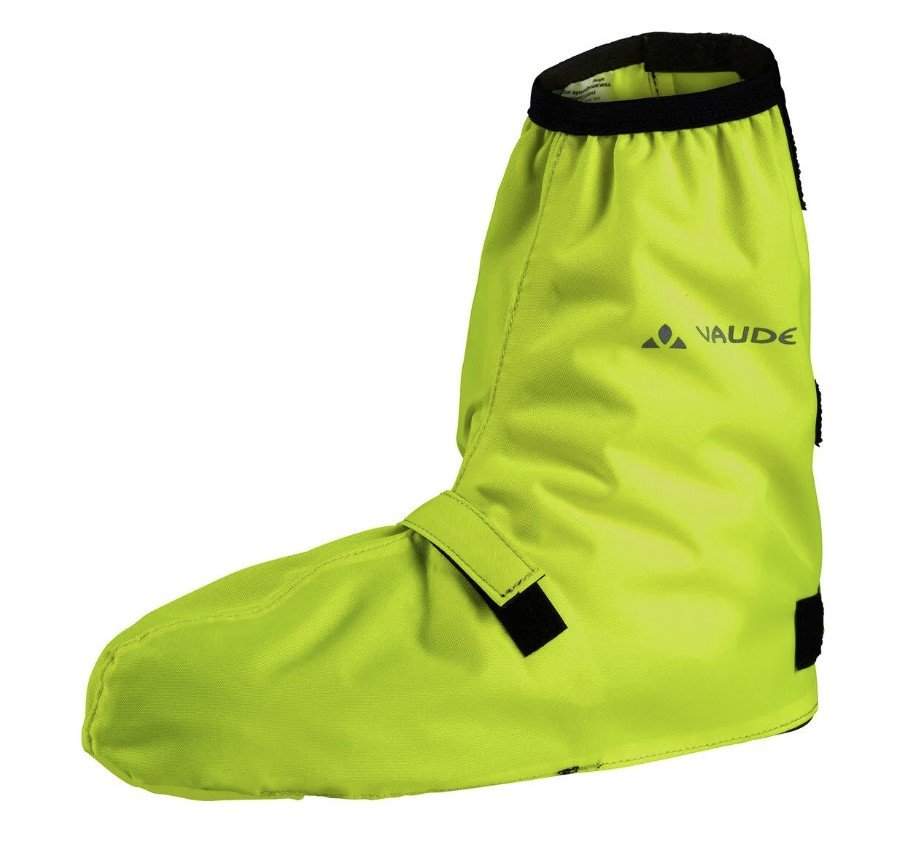 Vaude - Bike Gaiter Short Neon Gul - Skoovertræk - 44 - 46 - 44-46
