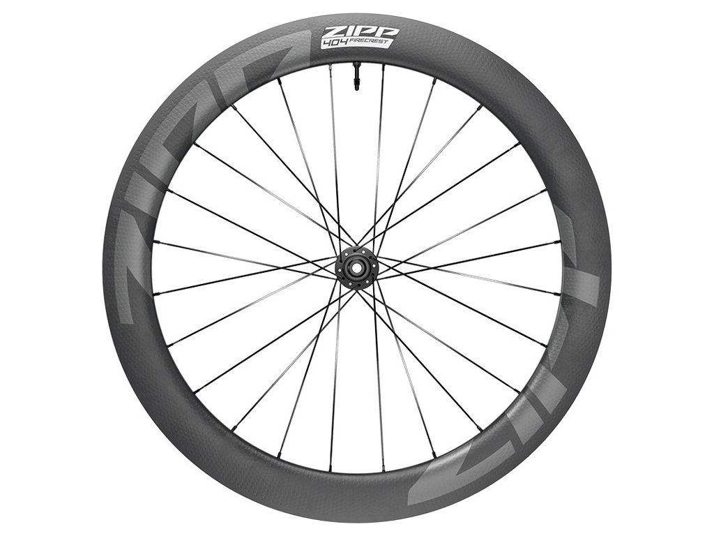 ZIPP - 404 Firecrest - Carbon Forhjul Til Disc - 700c - Tubeless - 58 mm Profil
