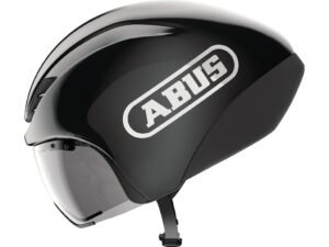 ABUS Gamechanger TT 1.1 - Cykelhjelm - Shiny Black - 54-58