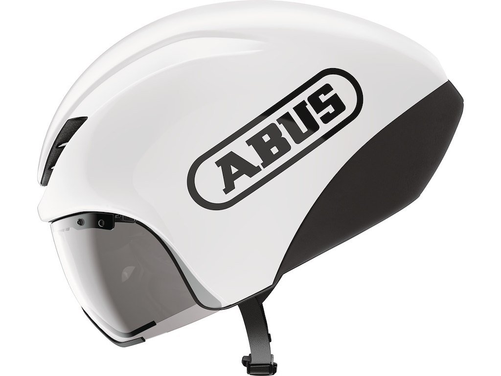 Abus Gamechanger TT 1.1 - Shiny White - 57-61 cm