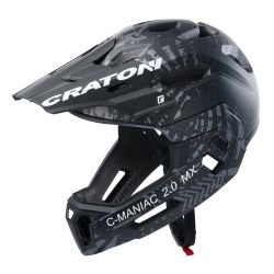 Cratoni C-maniac 2.0 Mx - Black-anthracite matt - Str. L-XL (58-61 cm) - Cykelhjelm Cratoni C-maniac 2.0 Mx - Black-anthracite matt - Str. L-XL (58-61 cm) - Cykelhjelm