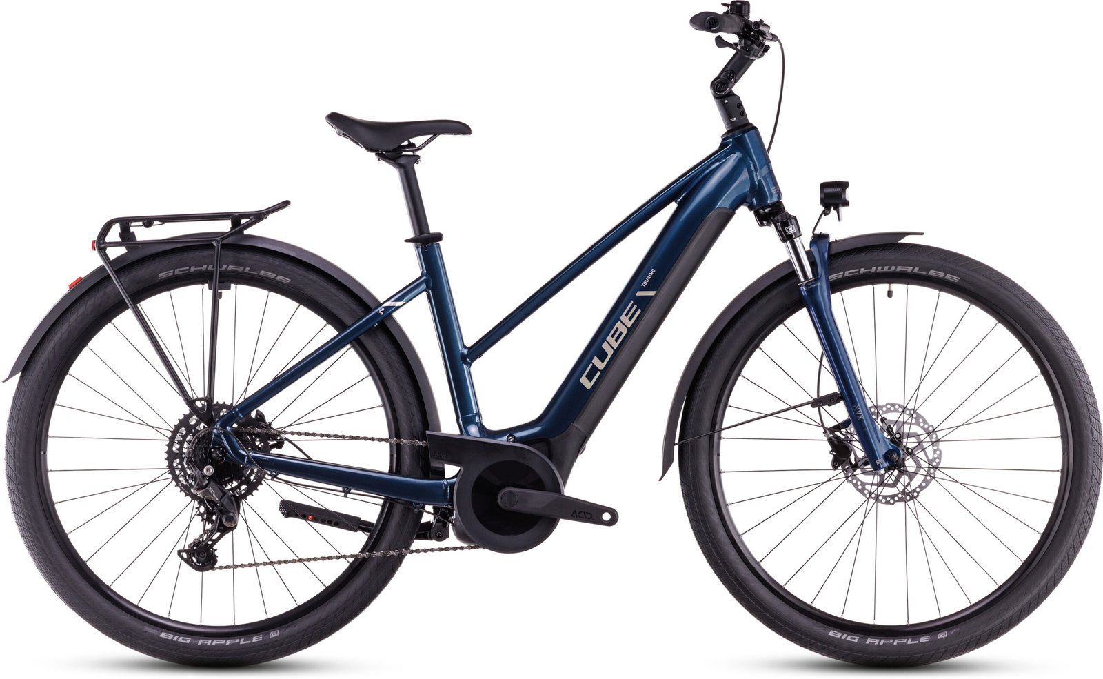 Cube Touring Hybrid ONE 500 Dame 2025 - Deepsea 'n Chrome