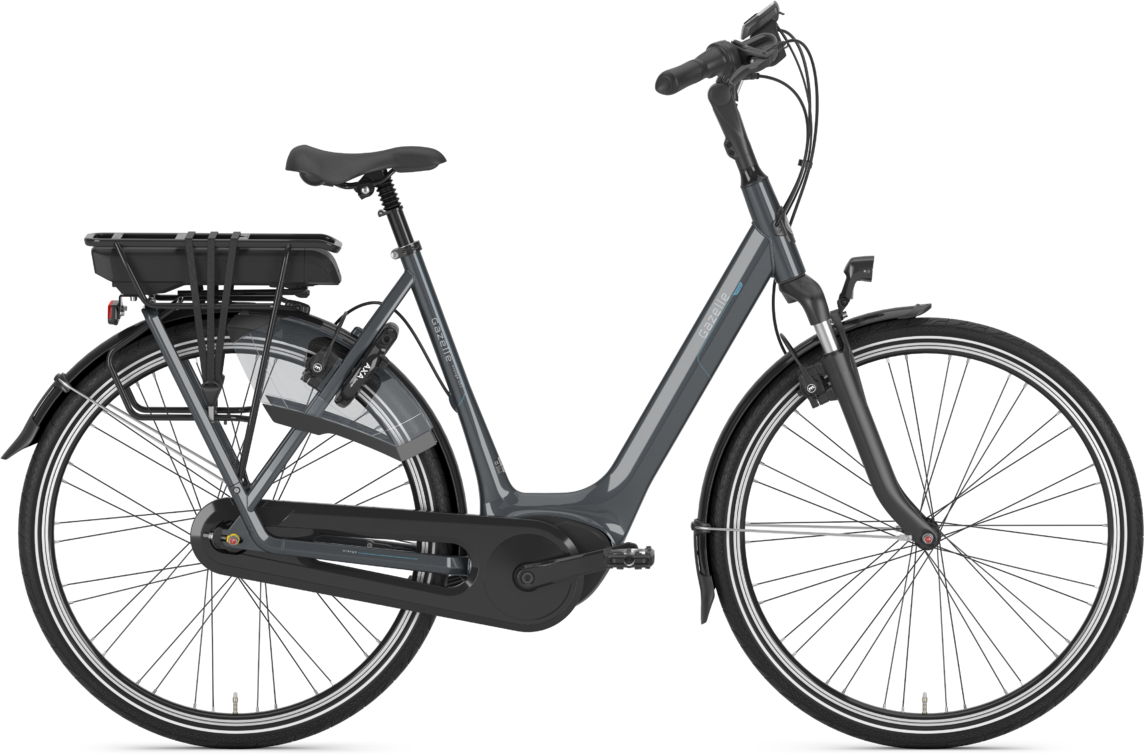 Gazelle ORANGE C7+ HMB 400wh Dame 2022 - Grå