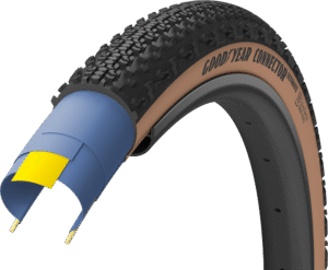 Goodyear CONNECTOR Tubeless Complete 700x35c/50c - Brun