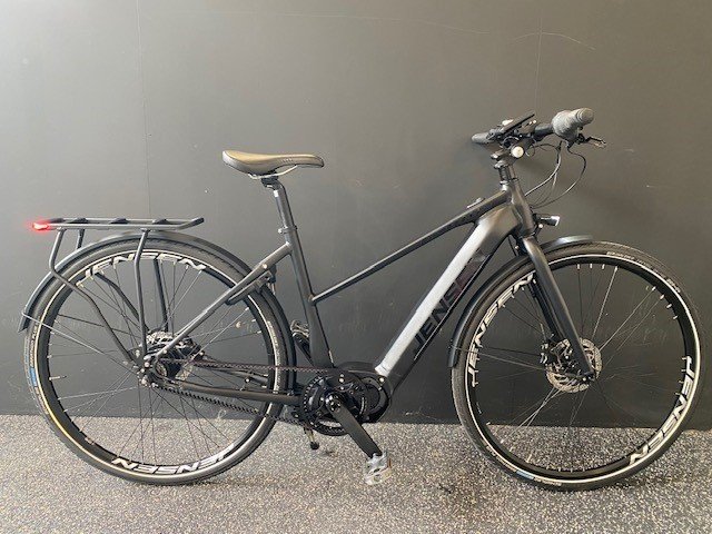 Jensen - EL - Cykel Step Dame M/remtræk Matsort - S
