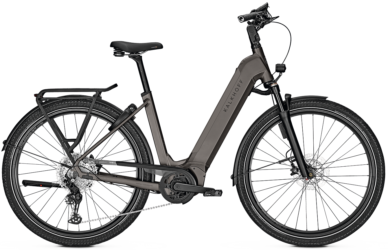 Kalkhoff ENDEAVOUR 5.B ADVANCE+ ABS 625wh Dame - Grå