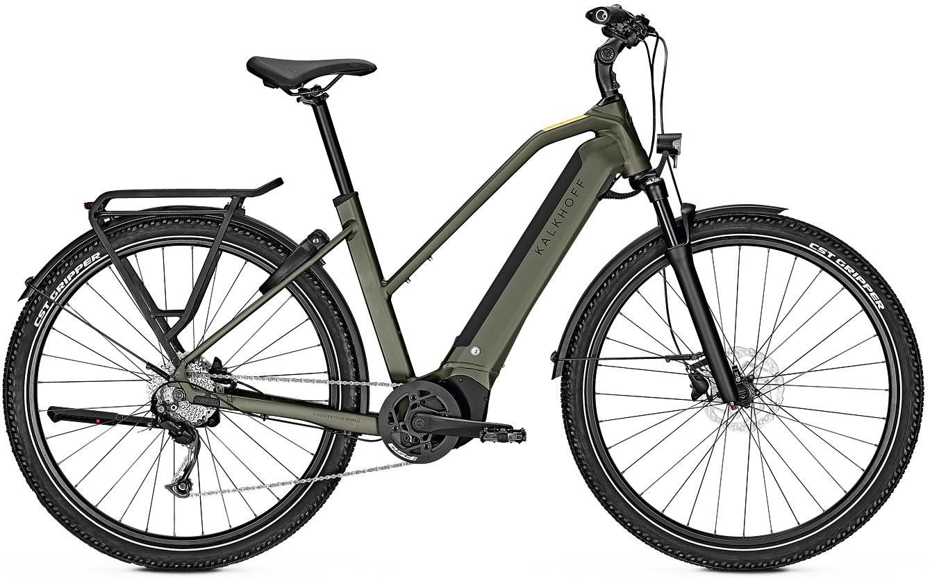 Kalkhoff ENTICE 5.B SEASON 625wh Dame 2023 - Grøn