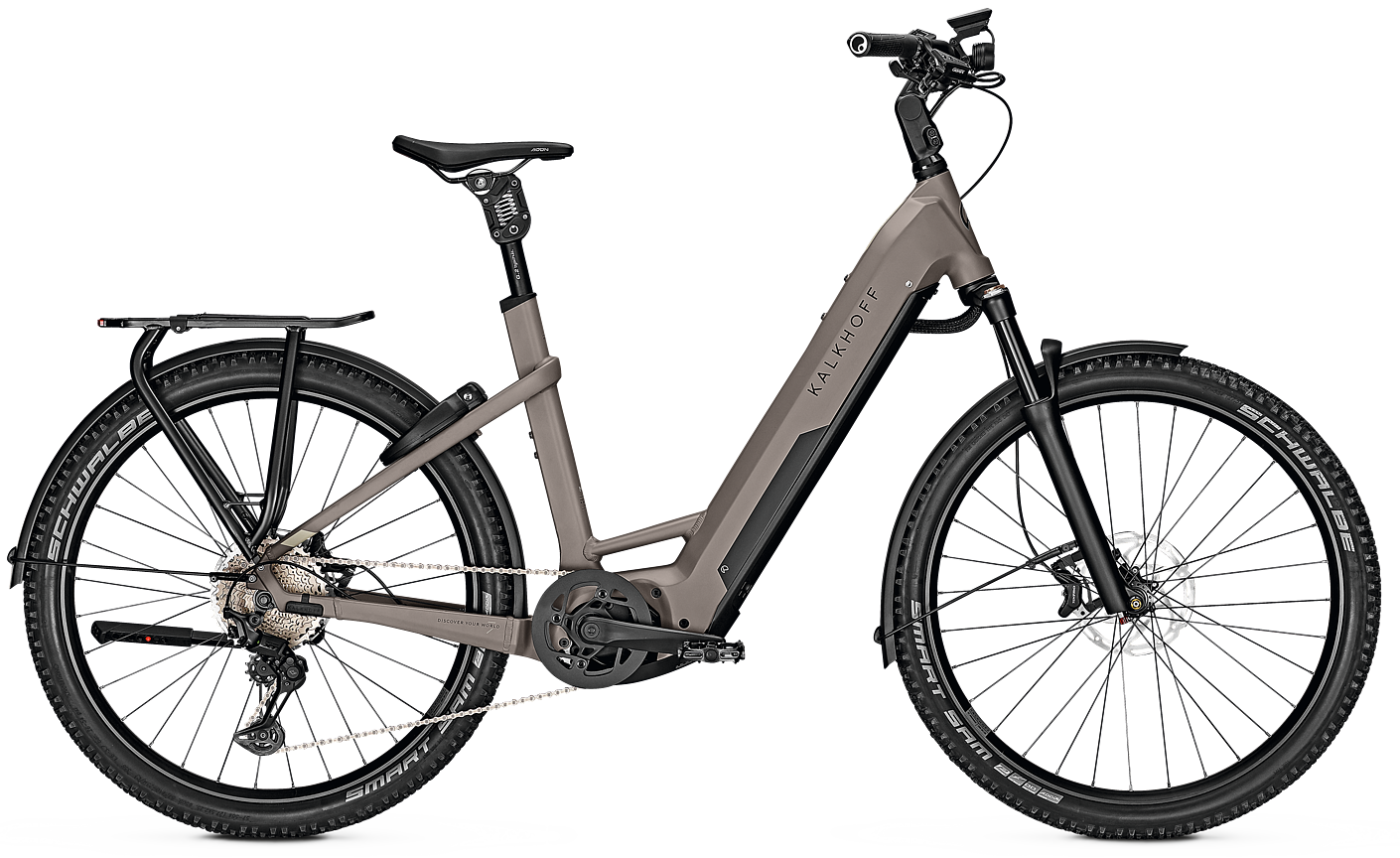 Kalkhoff ENTICE 7.B ADVANCE+ 750wh Dame - Grå
