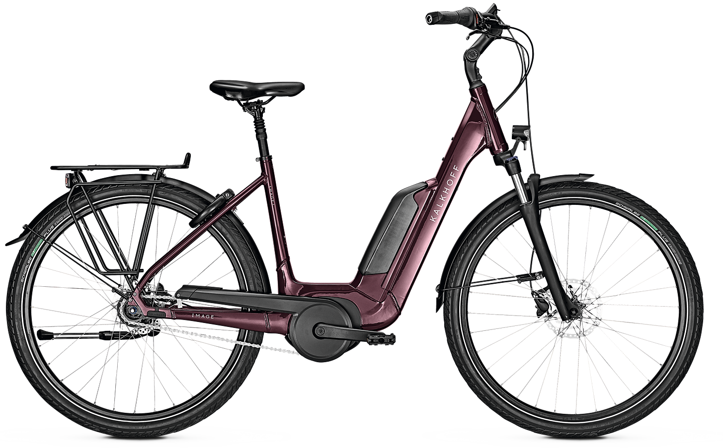 Kalkhoff IMAGE 1.B ADVANCE R 500wh Dame - Rød