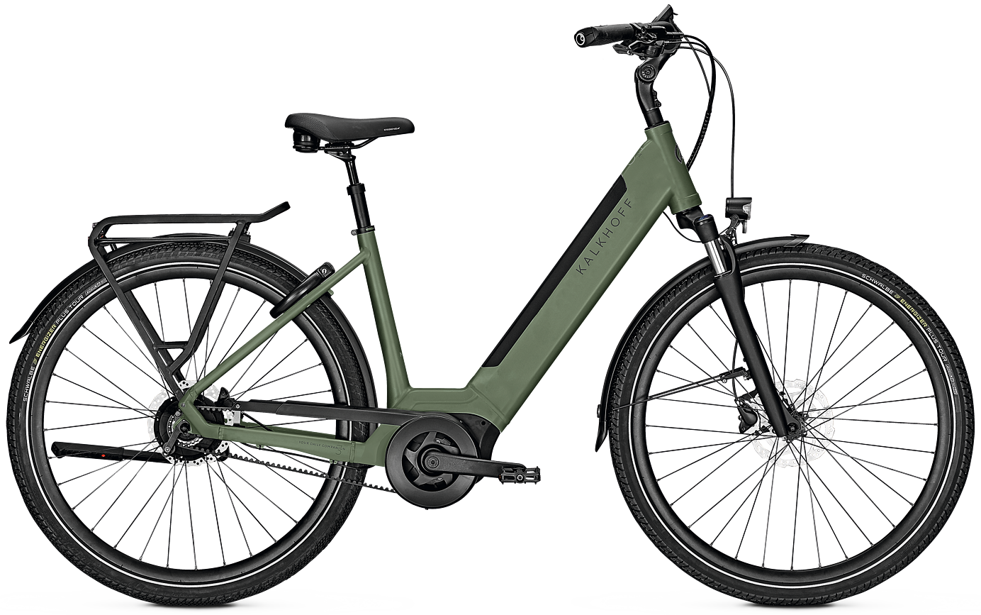Kalkhoff IMAGE 3.B EXCITE R 625wh Dame - Grøn