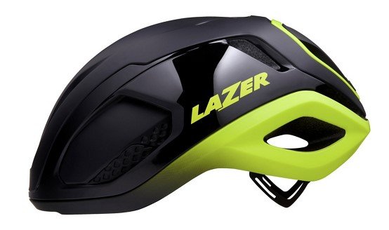 LAZER - Vento Kineticore - Cykelhjelm - Yellow Black - Small 52 - 56 cm.