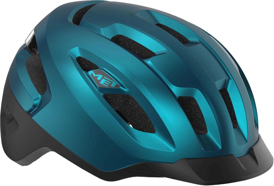 MET Helmet Urbex Mips - Teal Blue Metallic/Matt (elcykel hjelm)