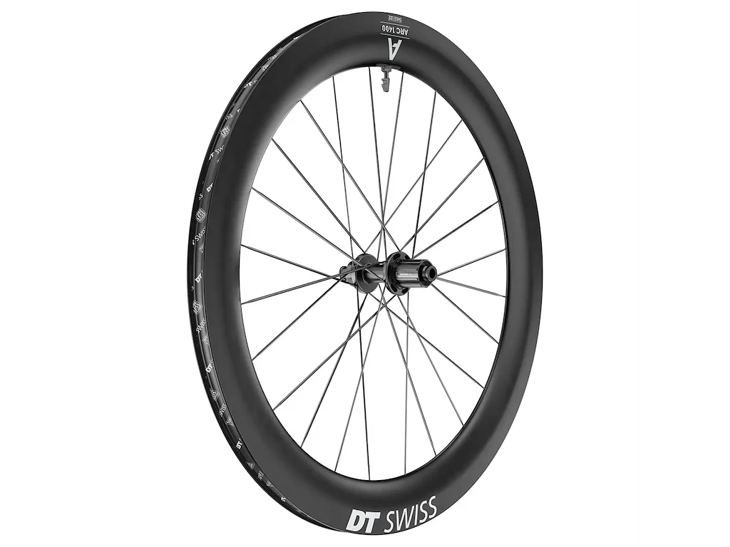 DT SWISS ARC 1400 Baghjul 700c Carbon 65mm - Body Shimano HG og Sram XDR - Skivebremse center lock -
