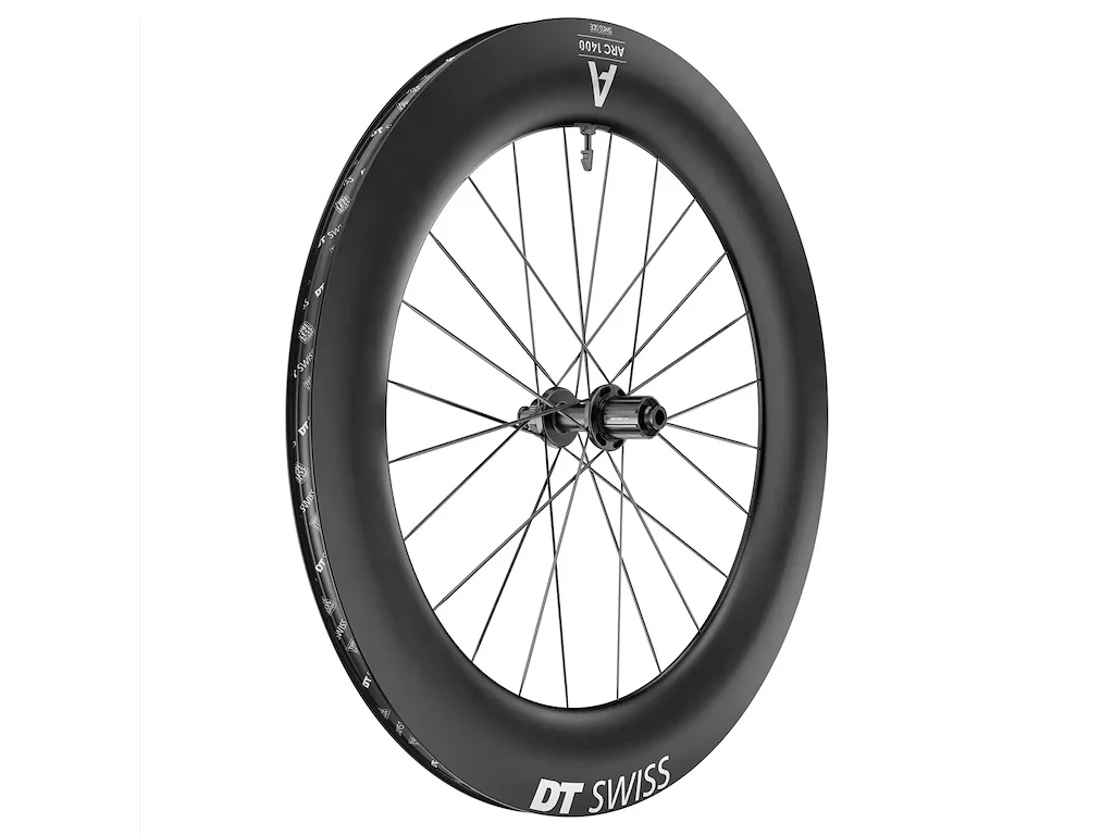 DT SWISS ARC 1400 Baghjul 700c Carbon 85mm - Body Shimano HG og Sram XDR - Skivebremse center lock -
