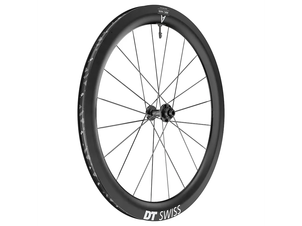 DT SWISS ARC 1400 Forhjul 700c Carbon 55mm - Skivebremse center lock - 12x100mm E-Thru