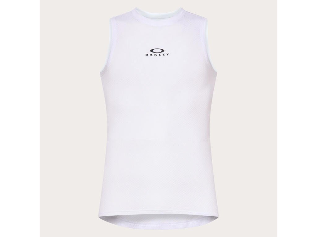 Oakley Endurance - Base Layer - Uden Ærmer - Hvid - Herre- XS