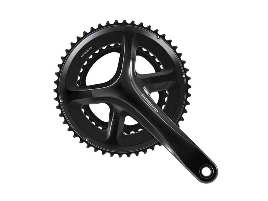 Shimano FC-RS520 - Kranksæt til 2 x 12 gear - 50-34 tands - 165mm pedalarme