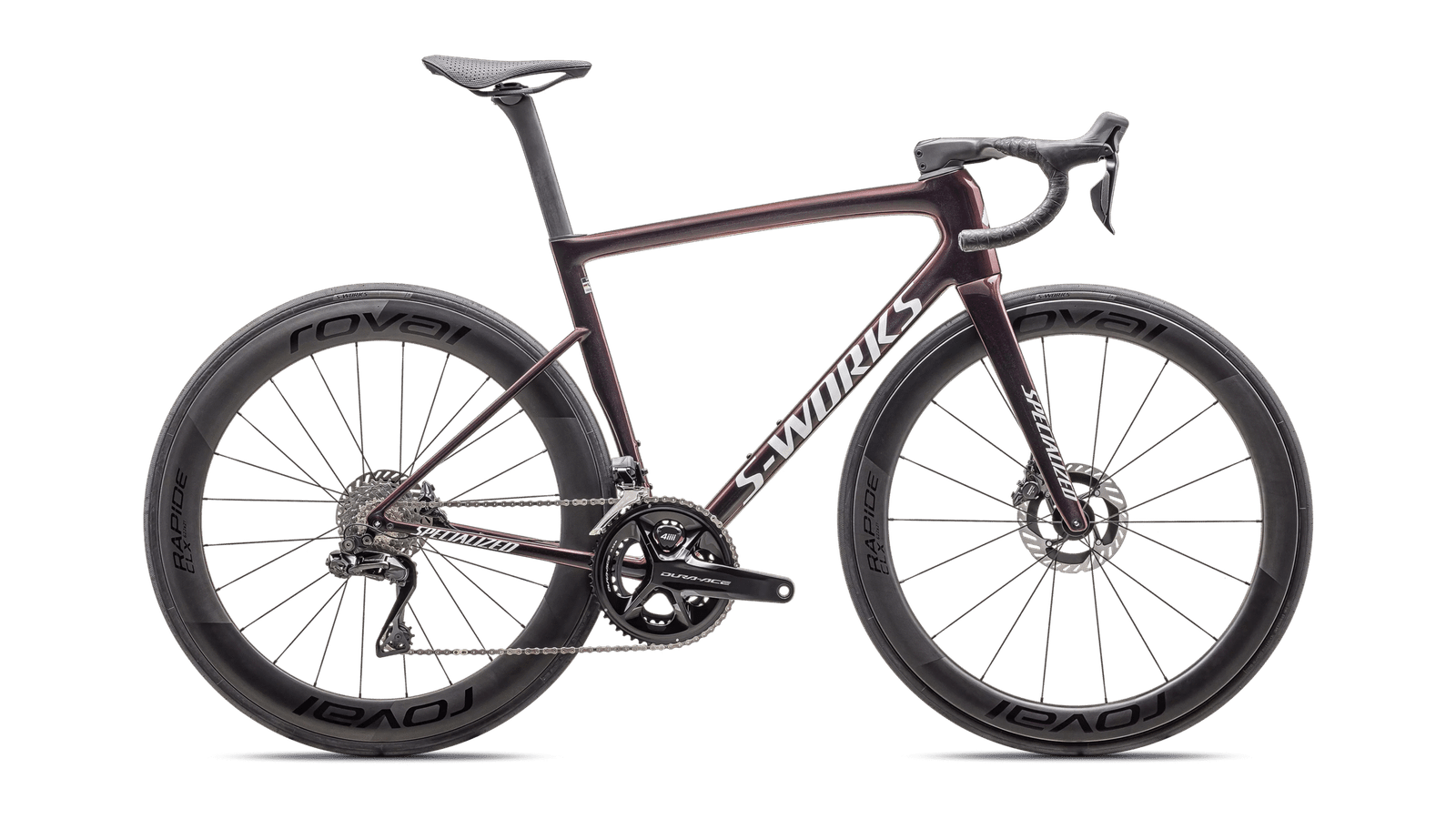 Specialized - S-works Tarmac SL8 Dura-ace Di2 12-speed - Red to Black Pearl-54 cm