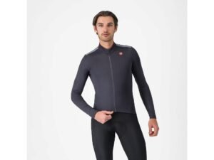 Castelli Puro 4 Jersey - Cykeltrøje - Lange Ærmer - Dark Gray - XXXL