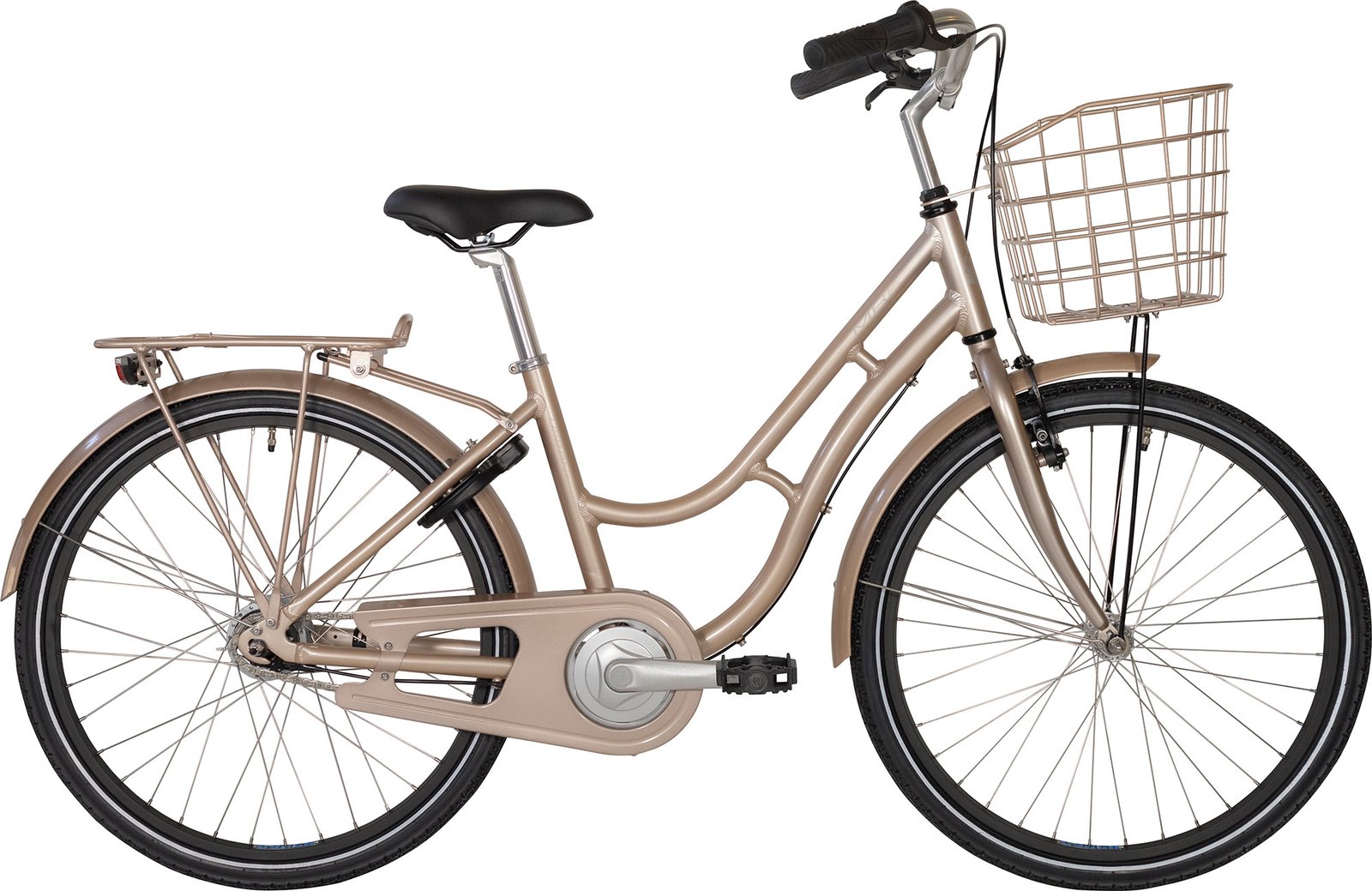 MBK Basic Urban+ Pige 24" 7g 2026 - Blank Latte