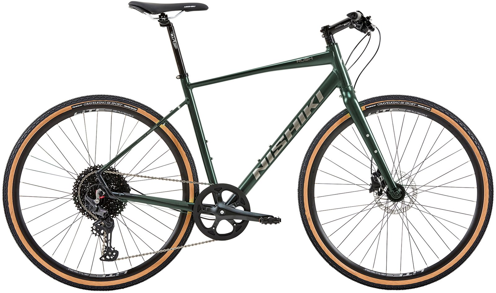 Nishiki Rush Herre 12g 2026 - Smaragd Grøn