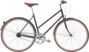 Raleigh Kent Dame 7g 2026 - Mat Grå Brun
