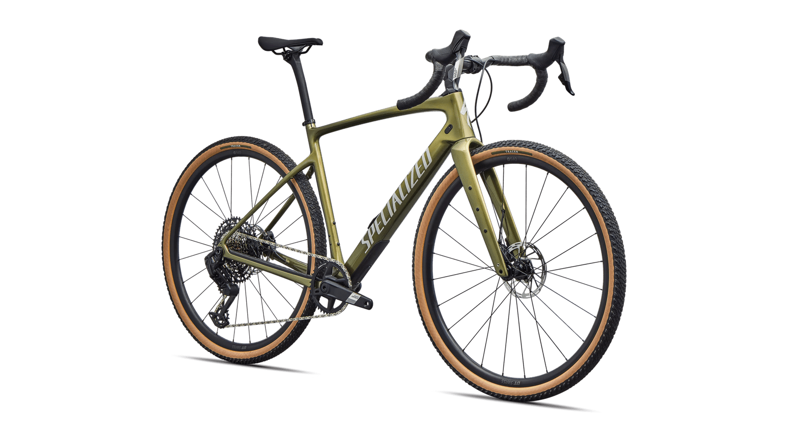 Specialized - Diverge 4 Comp Carbon - Laurel Green Metallic - 52 cm