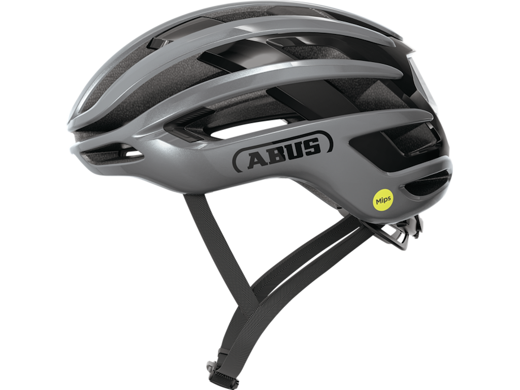 ABUS AirBreaker 2.0 MIPS - Cykelhjelm - Graphite Silver - M