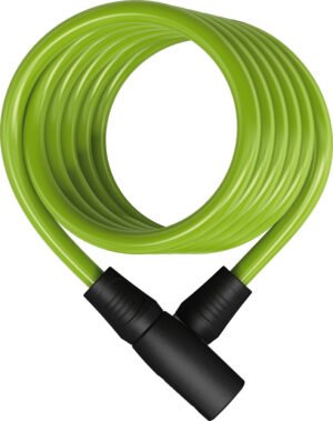 Abus Spirallås 4508 Star - Grøn Abus Spirallås 4508 Star - Grøn