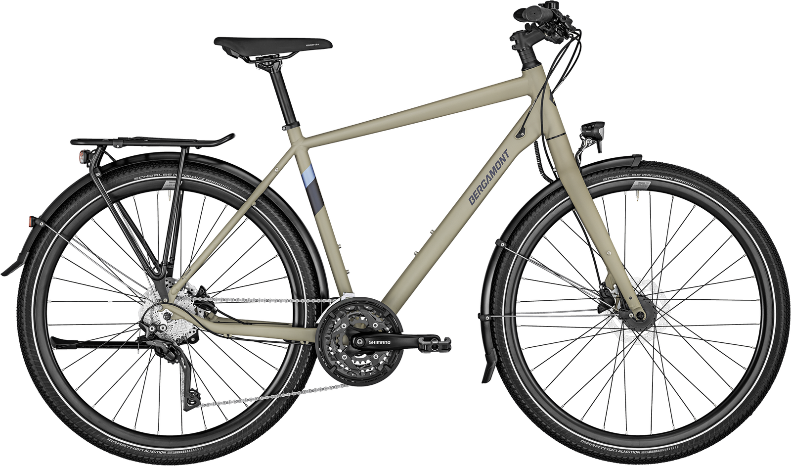 Bergamont Vitess 7 Gent 2024 - Grå