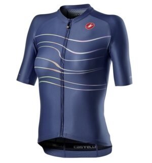 Castelli - Aero PRO Jersey Dame Agate Blue - S