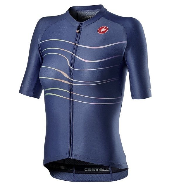 Castelli - Aero PRO Jersey Dame Agate Blue - XL