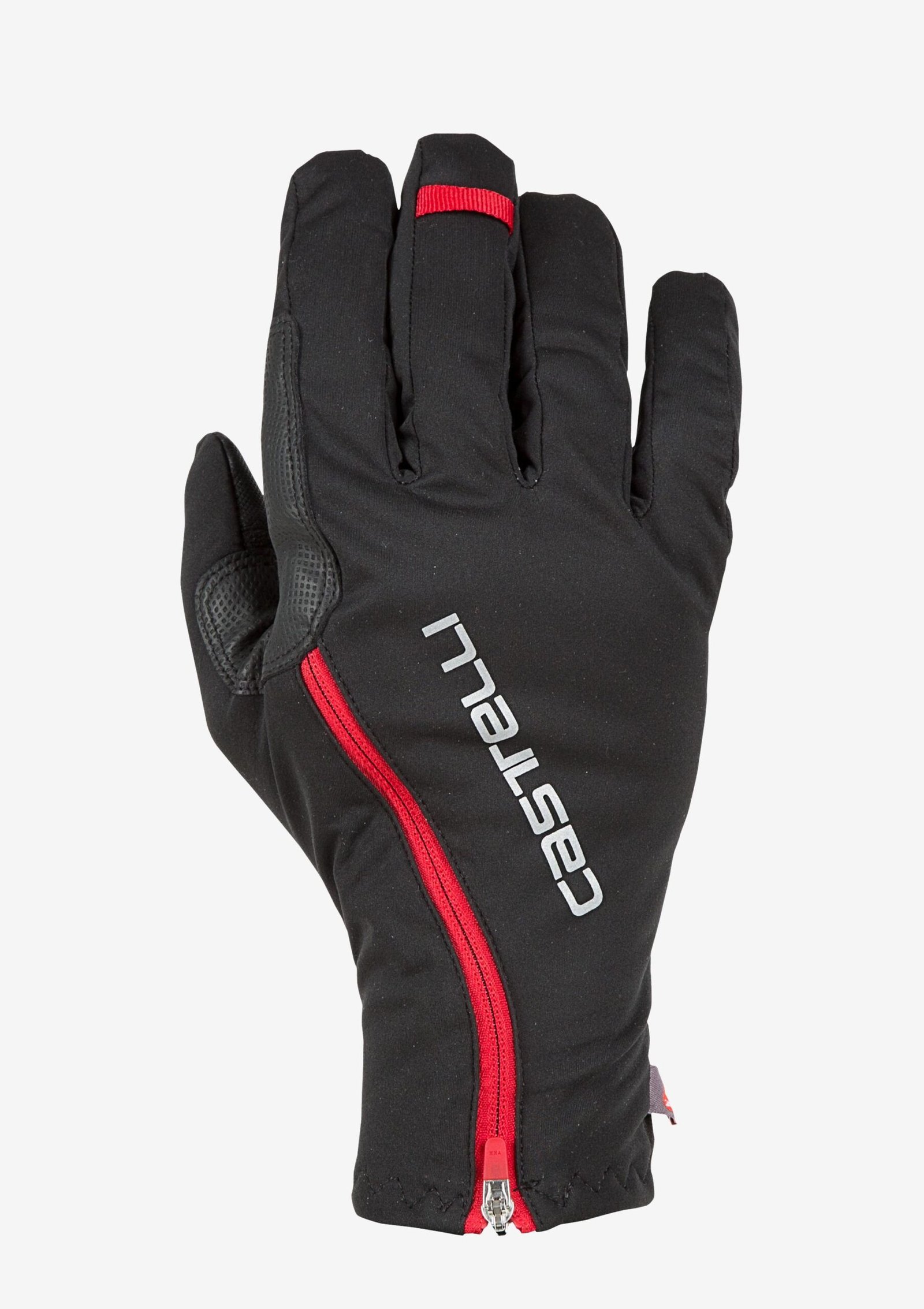 Castelli - Spettacolo RoS Handske - Sort/rød - XL