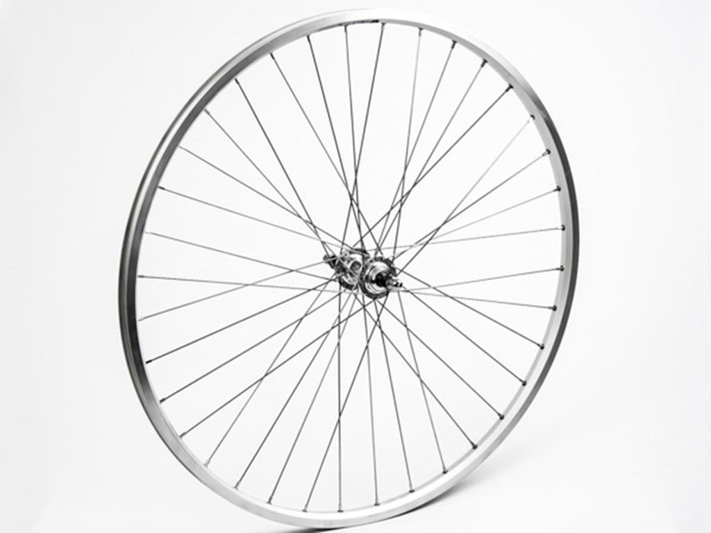 Connect Citybike Baghjul - 700C - 7 Speed - ZAC2000 fælg - Fælgbremse - Sølv