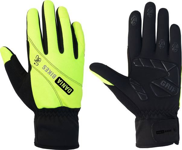Dania Bikes Hi-Vis Fluo Lange Cykelhandsker